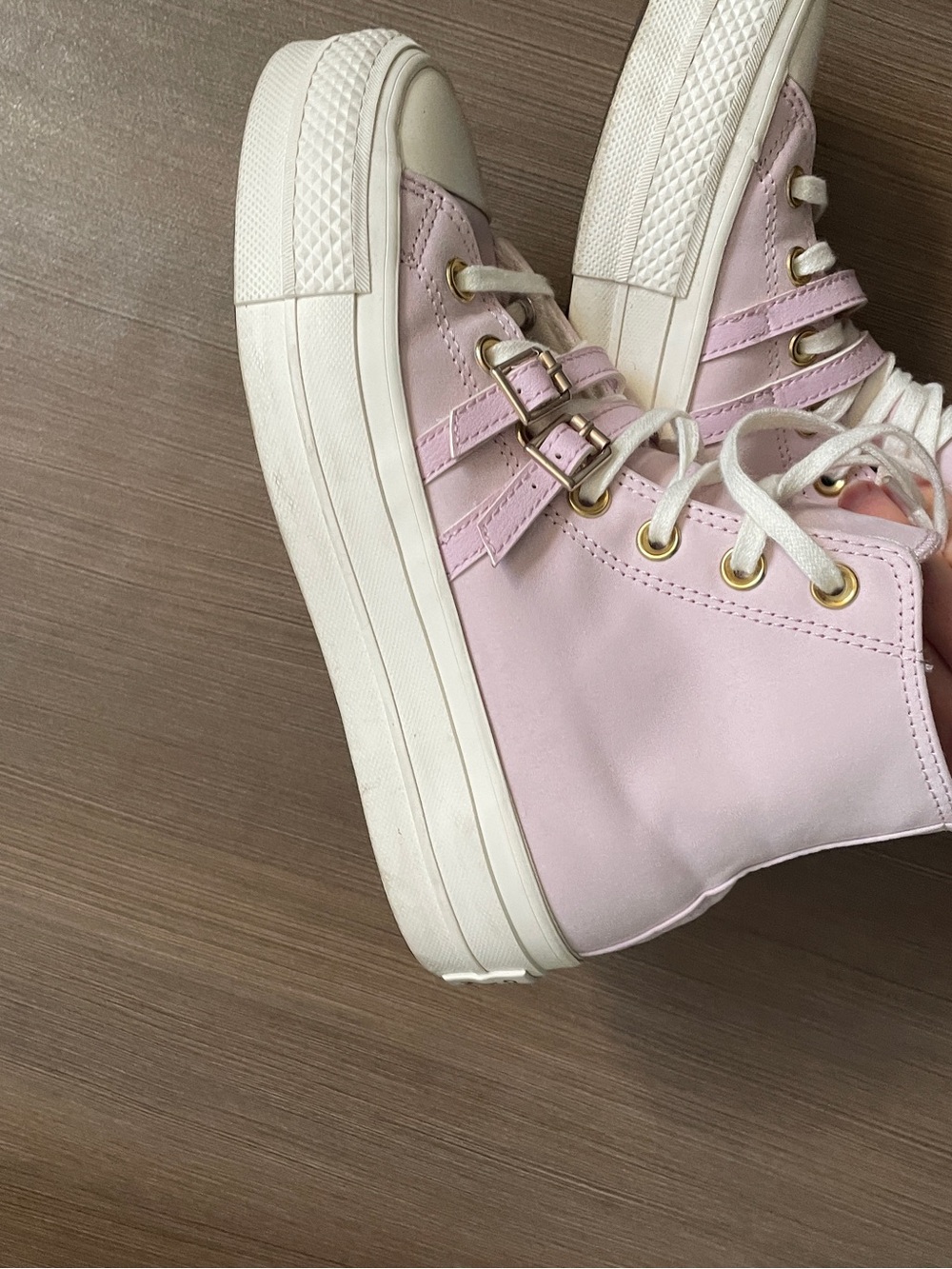 Pink Platform Converse - Picture 4 of 7